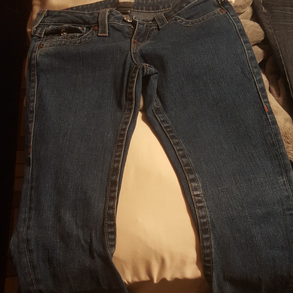 True religion dark jeans